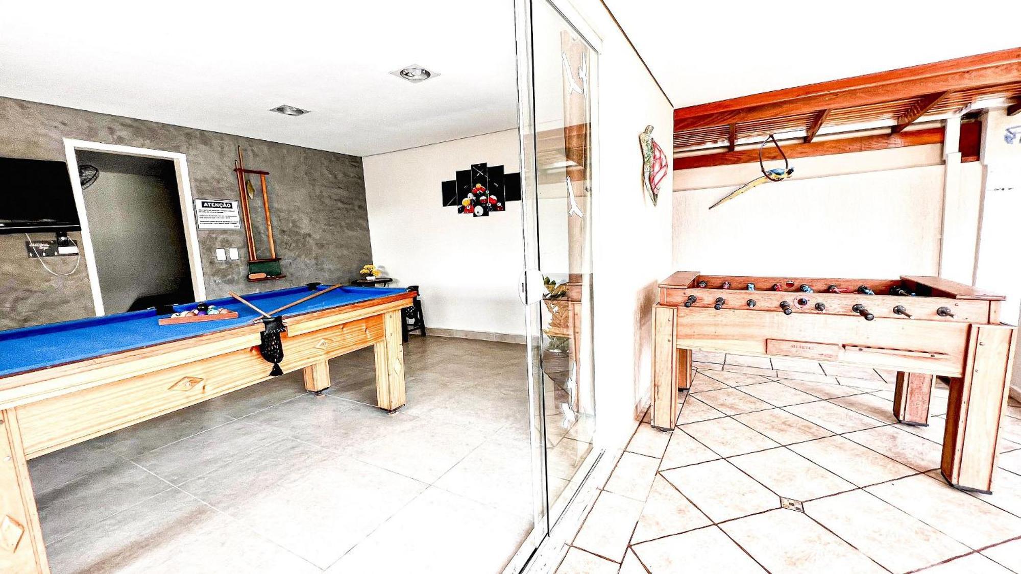Praia/Piscina Com Hidro /Pebolim/Sinuca E Wi-Fi Caraguatatuba Ngoại thất bức ảnh
