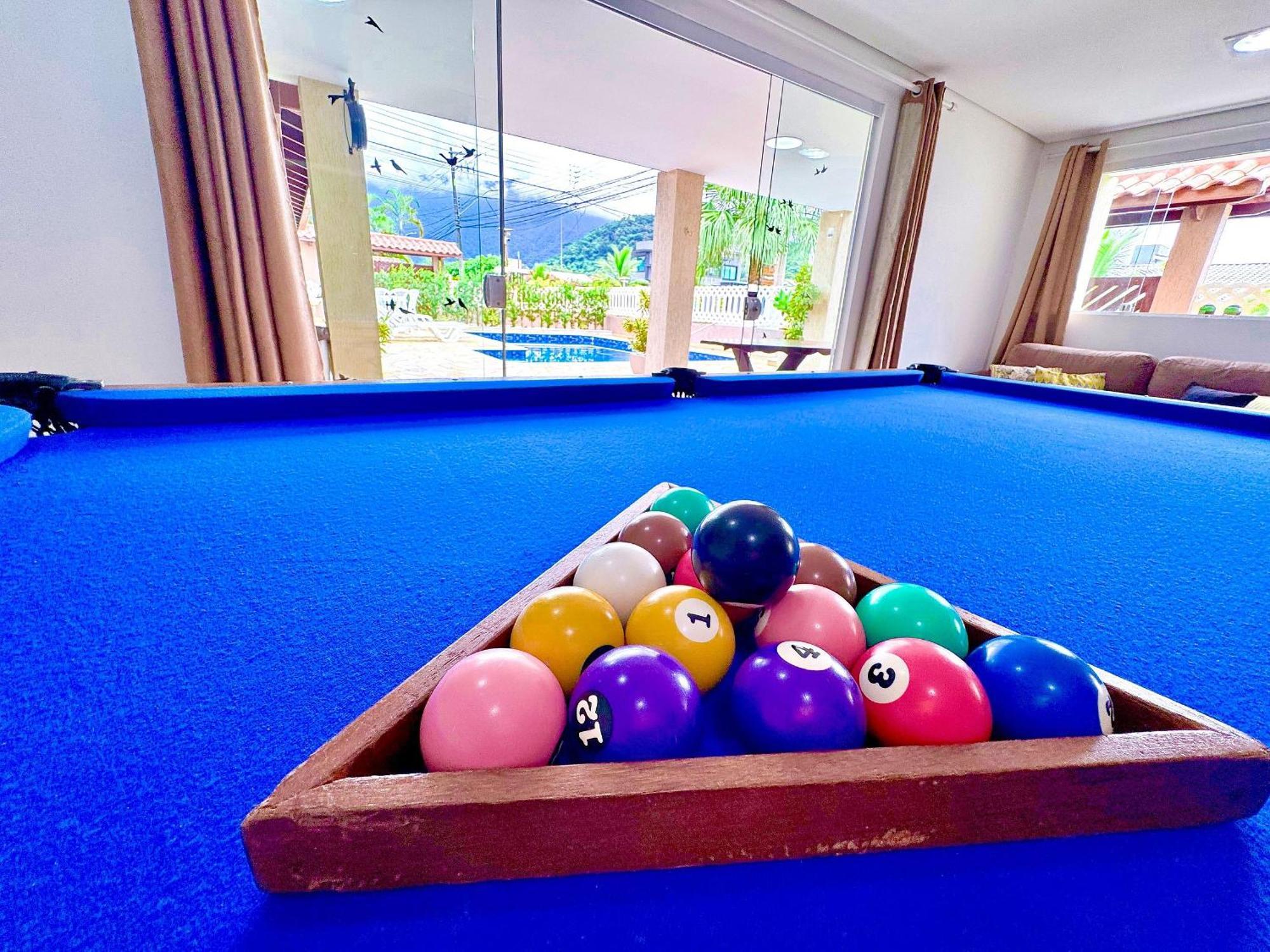Praia/Piscina Com Hidro /Pebolim/Sinuca E Wi-Fi Caraguatatuba Ngoại thất bức ảnh
