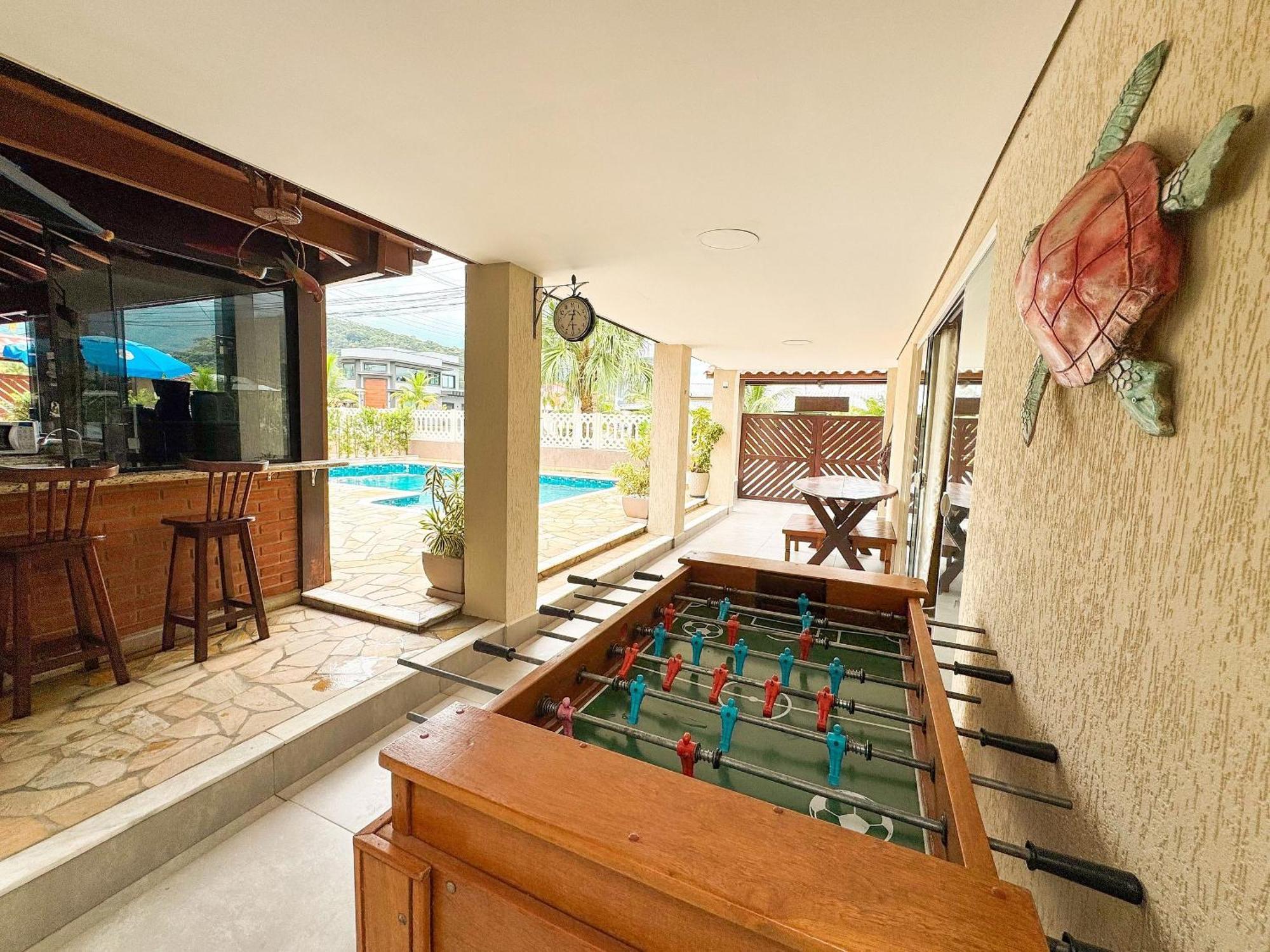 Praia/Piscina Com Hidro /Pebolim/Sinuca E Wi-Fi Caraguatatuba Ngoại thất bức ảnh