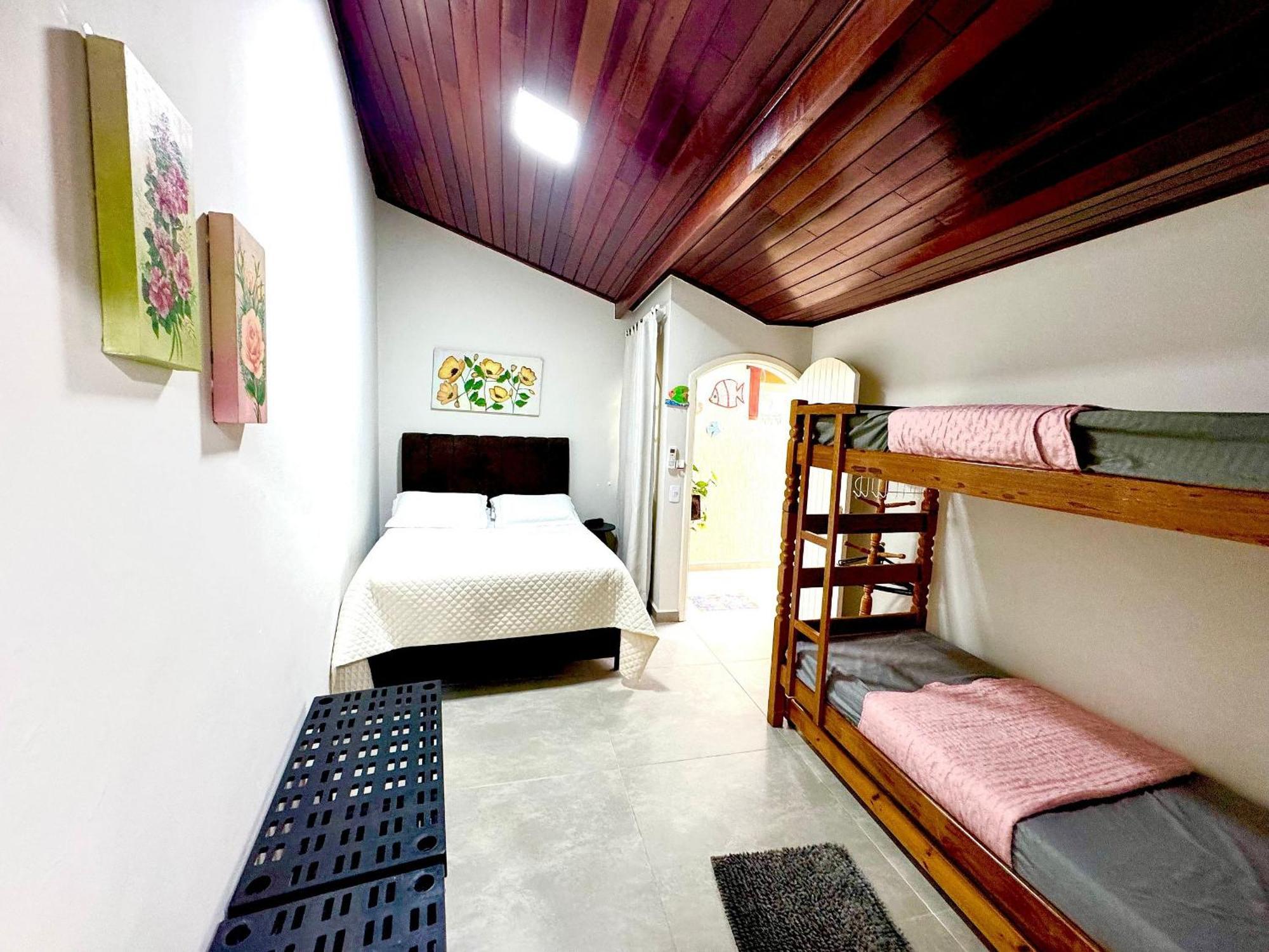 Praia/Piscina Com Hidro /Pebolim/Sinuca E Wi-Fi Caraguatatuba Ngoại thất bức ảnh