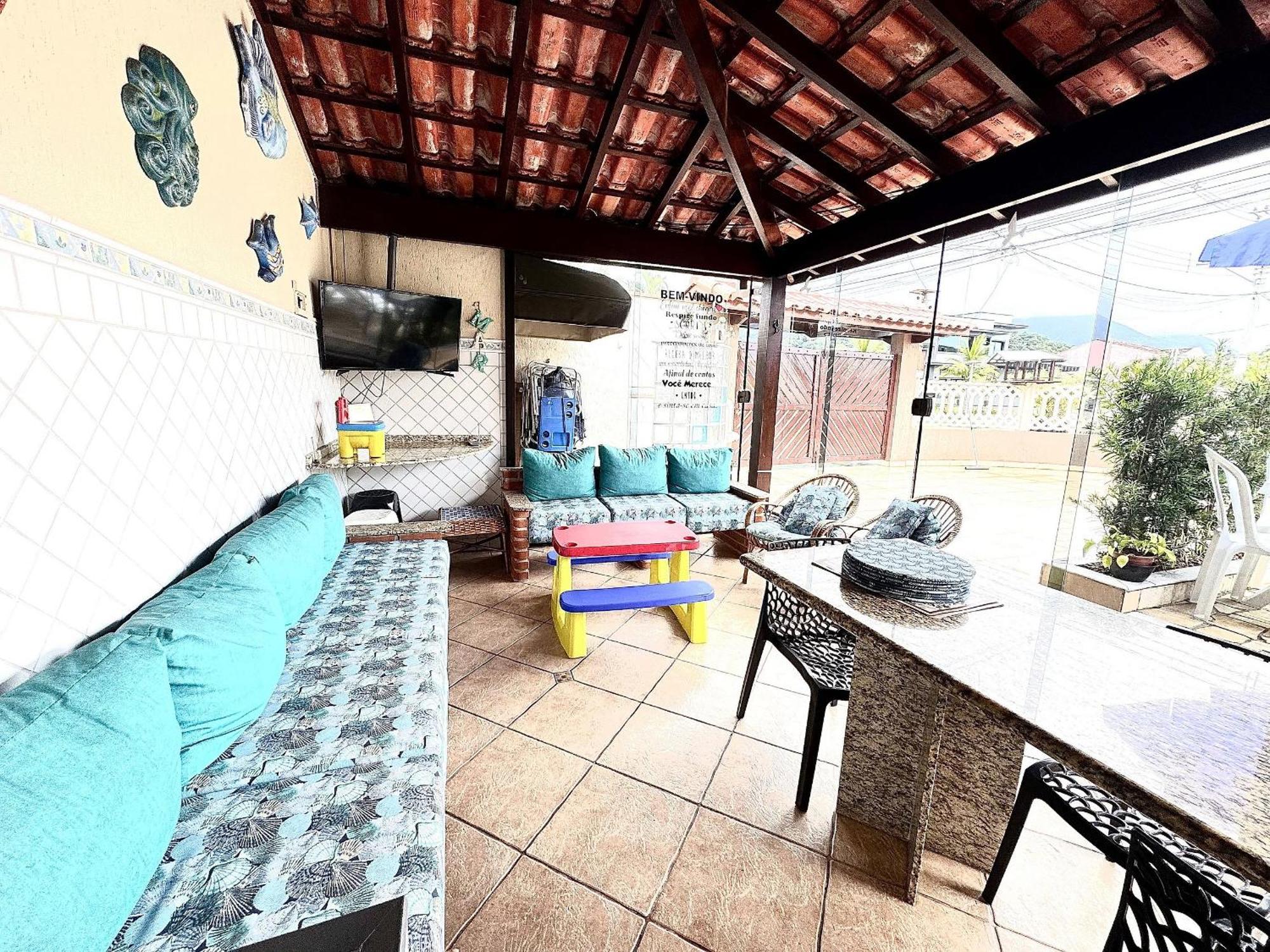Praia/Piscina Com Hidro /Pebolim/Sinuca E Wi-Fi Caraguatatuba Ngoại thất bức ảnh