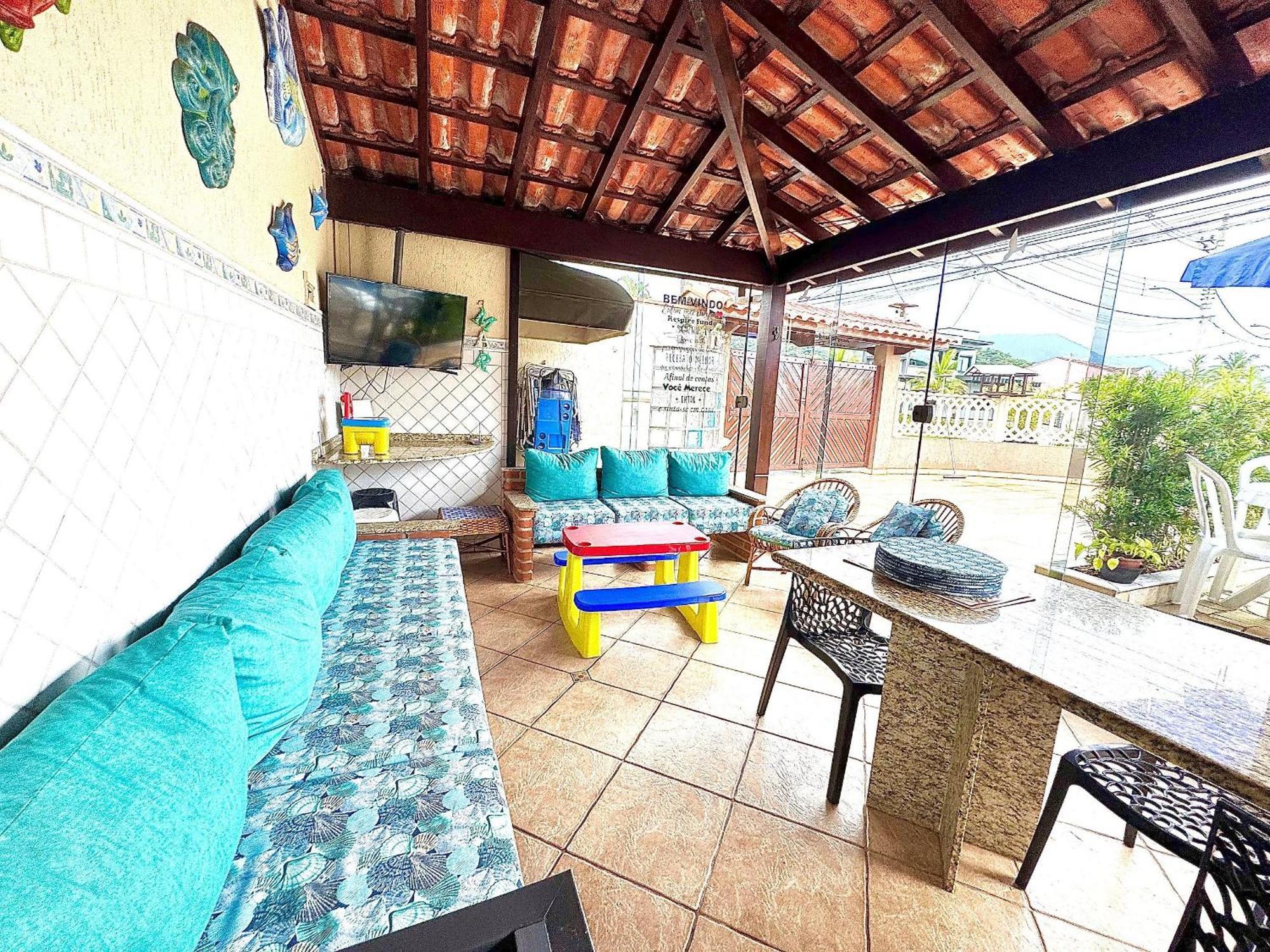 Praia/Piscina Com Hidro /Pebolim/Sinuca E Wi-Fi Caraguatatuba Ngoại thất bức ảnh